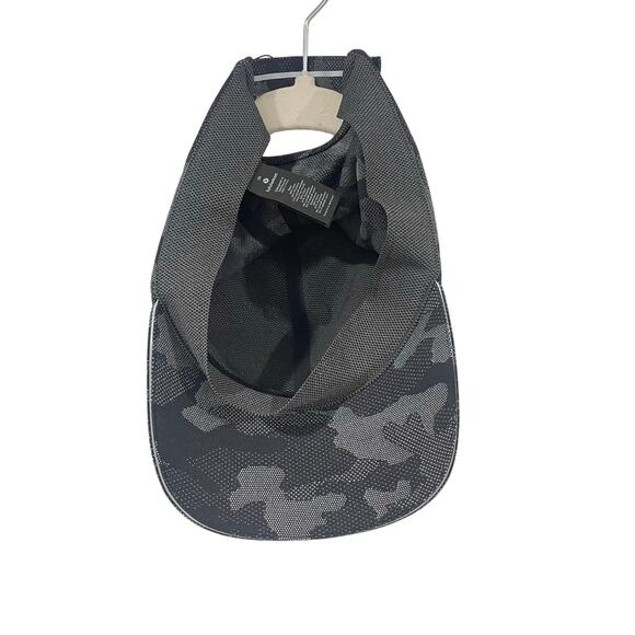 Lululemon Grey Black Camo Fast and Free Adjustable Running Hat - Picture 6 of 7